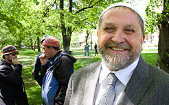 Reverend Peter Styrsky, of the Church of the Universe. (Photo by Stan Behal)
